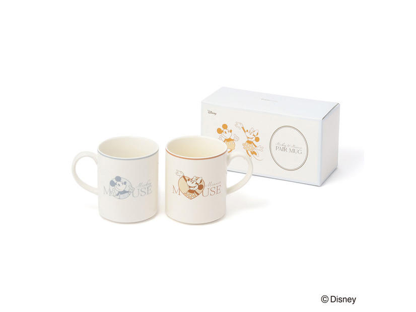 ディズニー ペアマグ レター2,000 円／© Disney