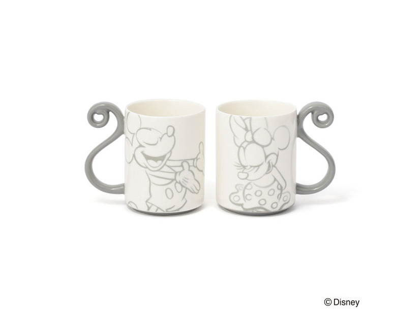 ディズニー ペアマグ モノトーン2,600 円／© Disney
