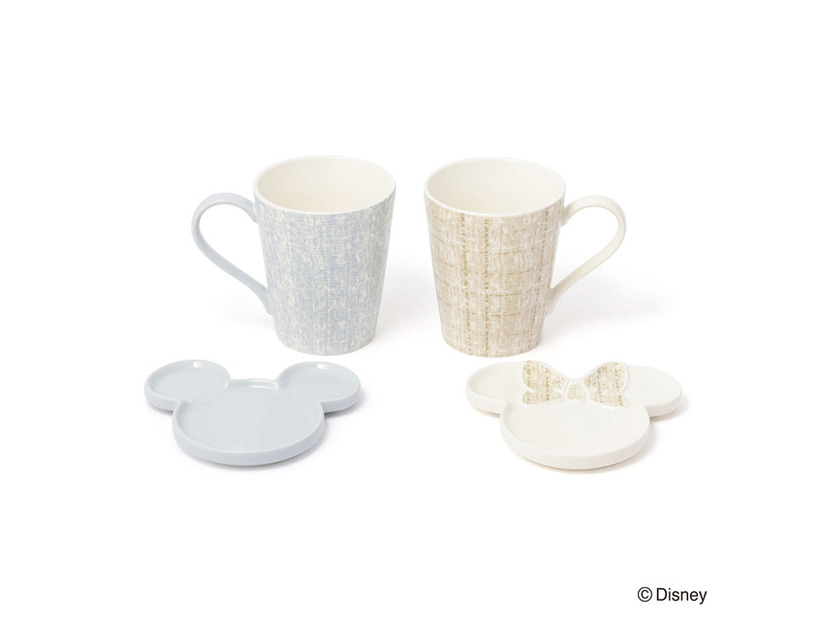 ディズニー ペアマグ ツイード3,500 円／© Disney