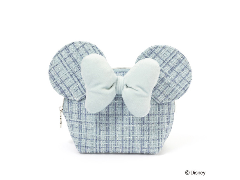 ディズニー ミニーフェイス ポーチ各 3,000 円／© Disney