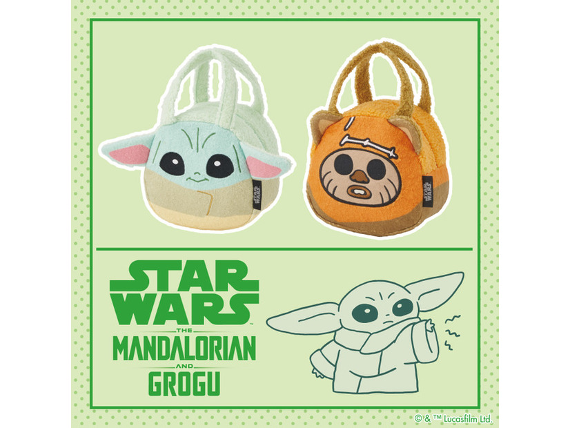 ダイカットランチバッグ　グローグー　ダイカットランチバッグ　ウィケット／3,300円（税込）／©＆ Lucasfilm Ltd.