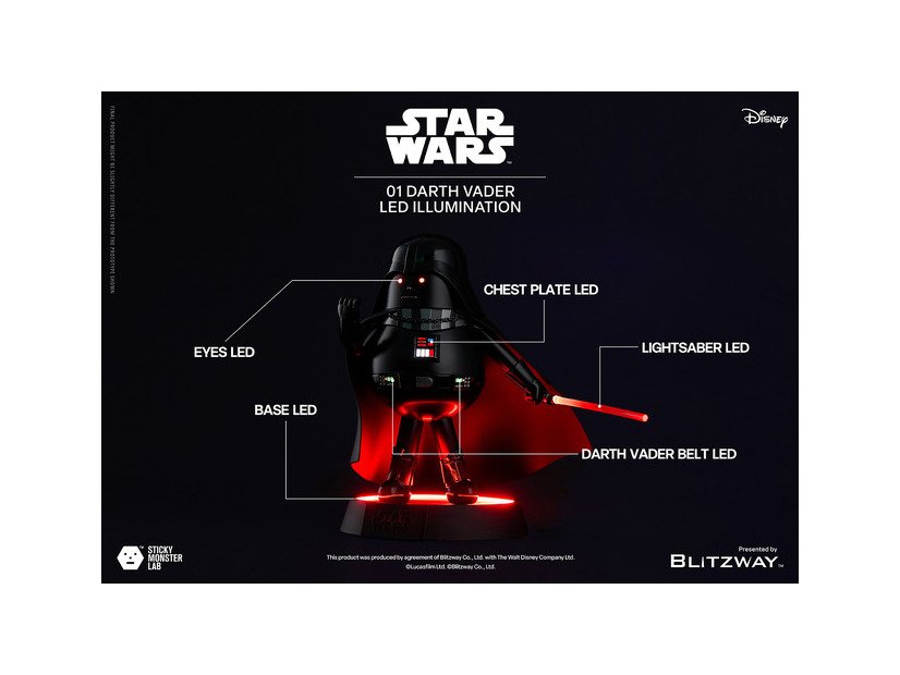 SML STAR WARS 01 DARTH VADER【希望小売価格】13,200円(税込)© & Lucasfilm Ltd.