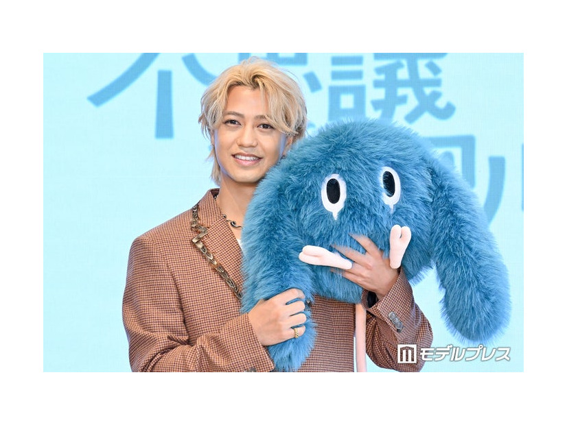 「不思議なセロル展created by 高橋海人」プレス向け内覧会・囲み取材に出席した高橋海人（C）モデルプレス