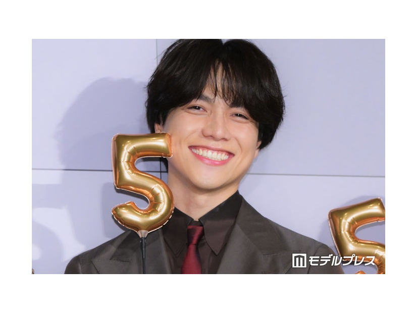 映画「5秒で完全犯罪を生成する方法」公開前夜祭イベントに出席した重岡大毅（C）モデルプレス