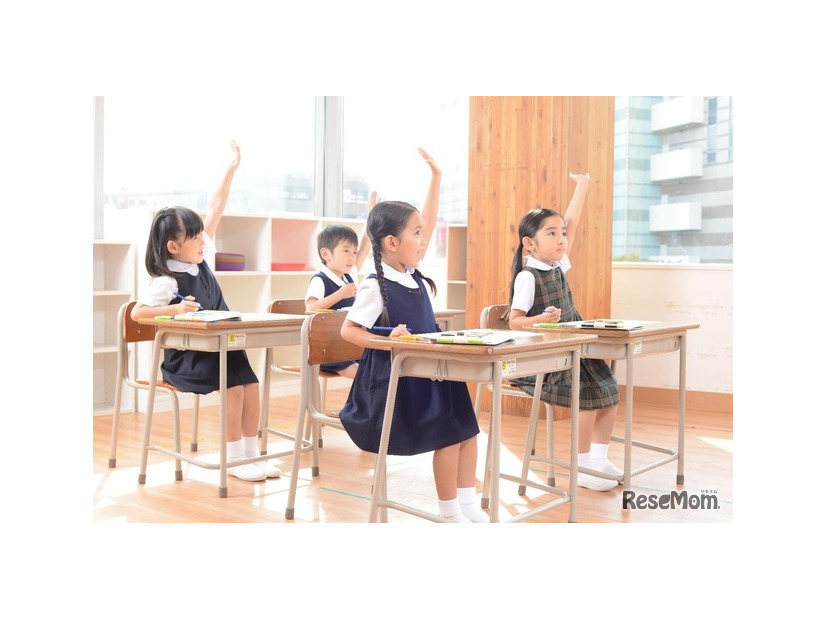 ペーパー問題に留まらない運動や巧緻性など受験本番を意識したテストや個別相談も実施