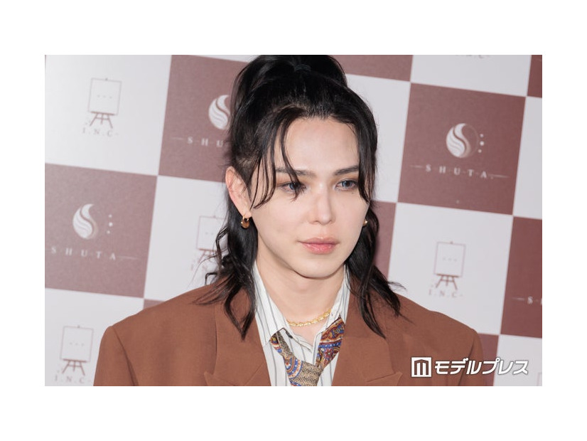 「SHUTA. CONVENTION LIVE I.N.C-」囲み取材に出席したSHUTA.（C）モデルプレス