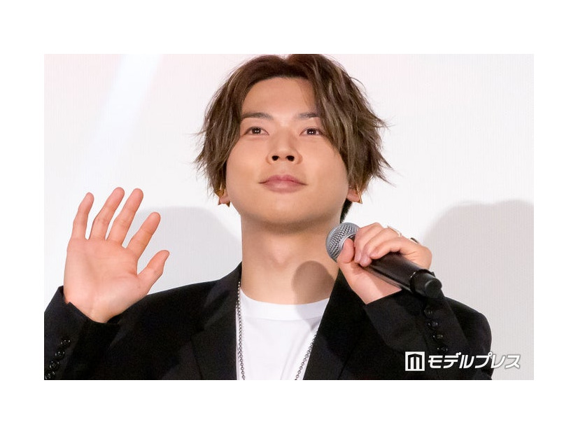 映画「踊る大捜査線 N.E.W. メトロポリスを駆け抜けろ！初日舞台あいさつに出席した増田貴久（C）モデルプレス