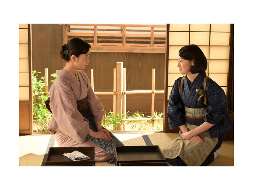 見上愛、上坂樹里「風、薫る」第129話（C）NHK