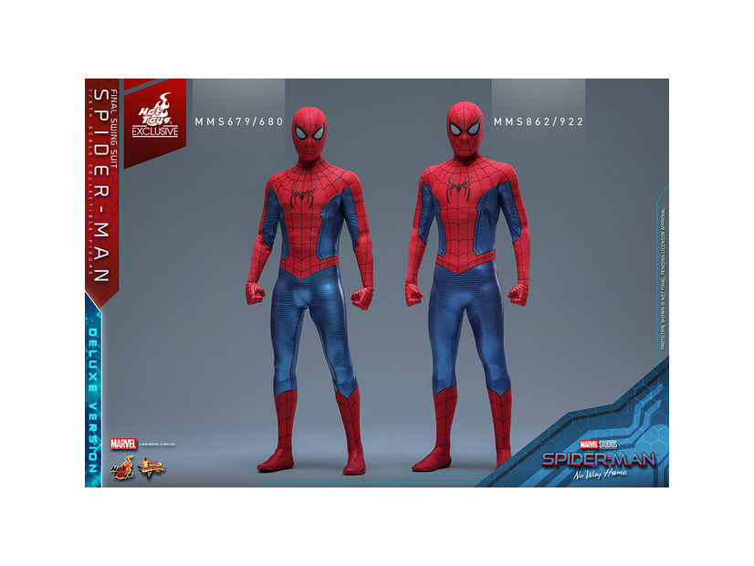 1/6スケールフィギュア　スパイダーマン（ファイナル・スウィング・スーツ／デラックス版）／50,000円 (税込)