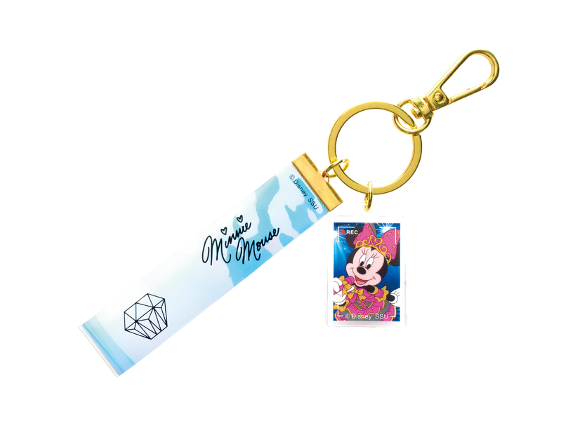 G賞 銀テープ風キーホルダー／© Disney