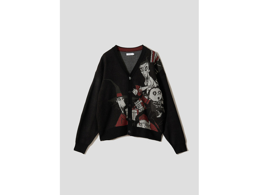 トリック・オア・トリート｜ジャカードニットカーディガン／¥7,900／©Disney