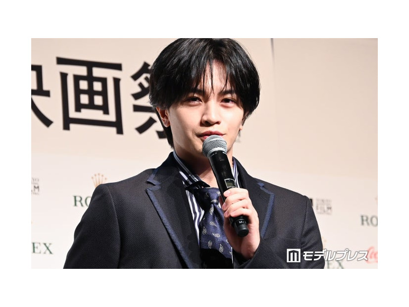 「第39回東京国際映画祭ラインナップ発表会見」に出席した中島健人（C）モデルプレス