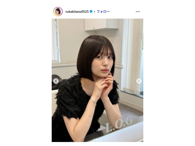 北野瑠華Instagramより