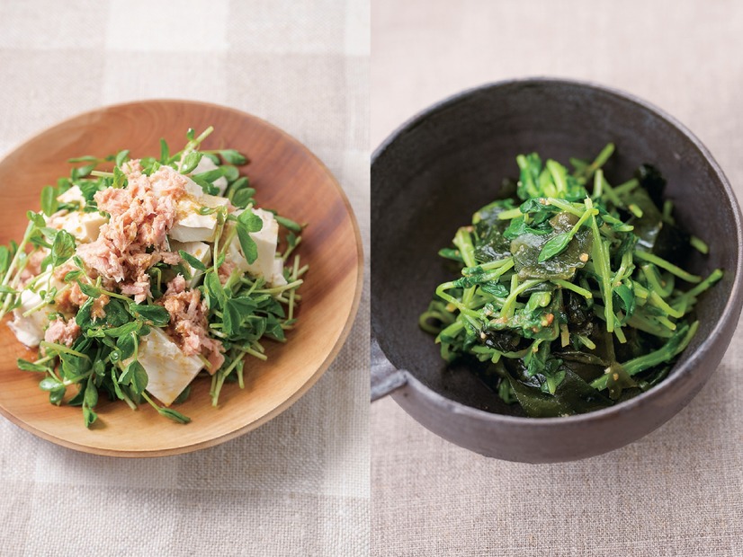 料理が面倒な人ほど試してほしい！「コスパ最強野菜・豆苗」のキッチンばさみで作る、超ラクチンレシピ2選