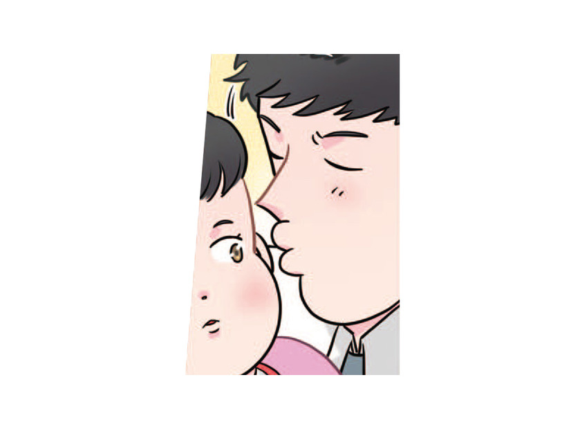パパの心を打ち砕く…!? 保育園のお迎えで待ち受けていた娘の「会心の一撃」とは【ただいま！ 保育士でこ先生１ #９】