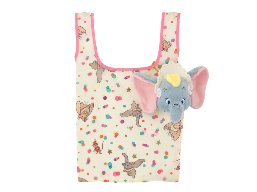 エコバッグ ポーチ入り　4,800円「DISNEY DUMBO 85TH ANNIVERSARY」© Disney