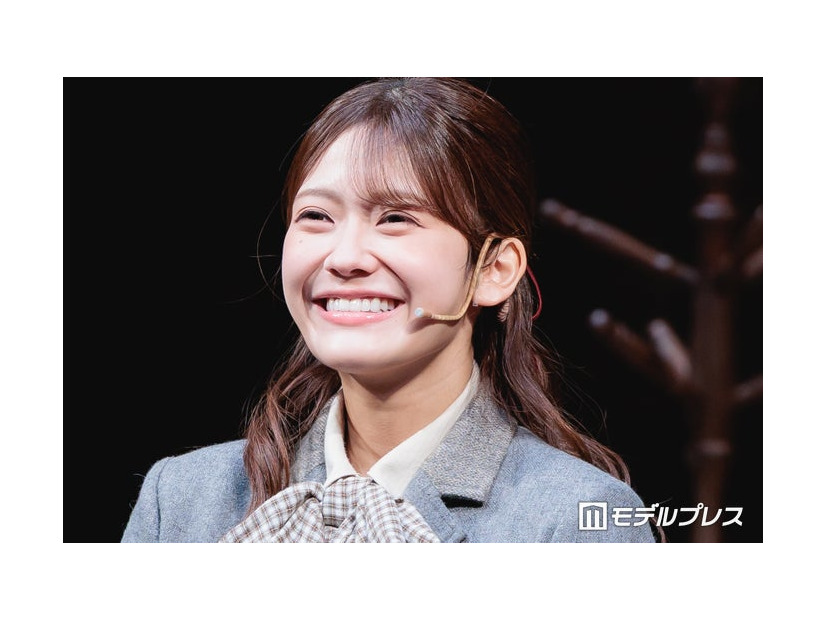 「秘密の花園」初日前会見に出席した奥田いろは（C）モデルプレス