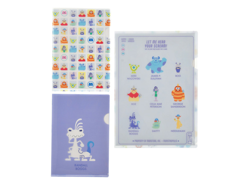 クリアファイルセット　650円／© Disney/Pixar