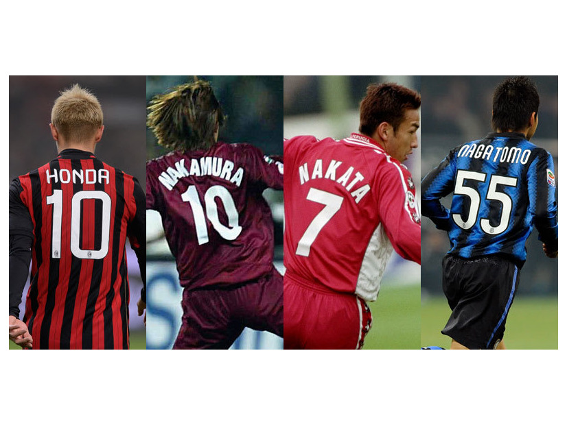 キングカズから始まった「セリエAの日本人選手」をユニフォーム姿で振り返る