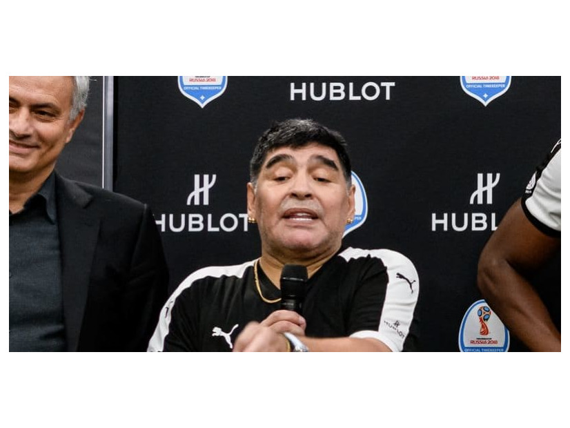 マラドーナ、日本人も所属した意外なクラブで「会長」に！