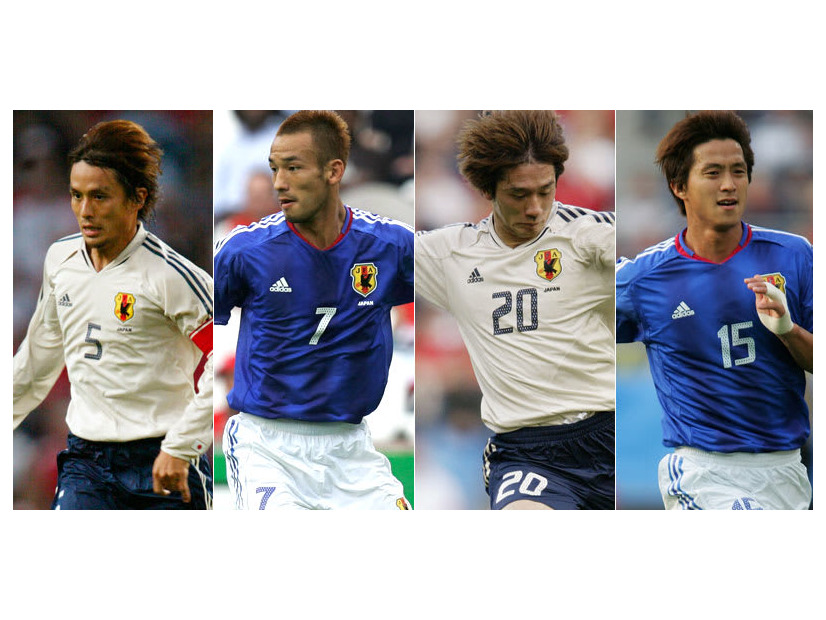 日本代表の歴代ユニフォームを見る！2004-05「グラデーションモデル」