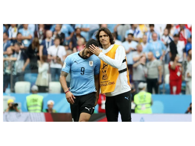 怪我のカバーニ、ベンチでW杯終了…敗退後のコメントが泣ける