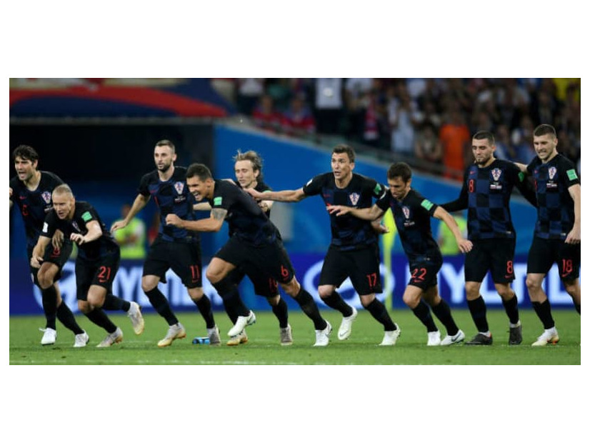 クロアチア、W杯準決勝進出！ロシアとの死闘をPK戦で制す