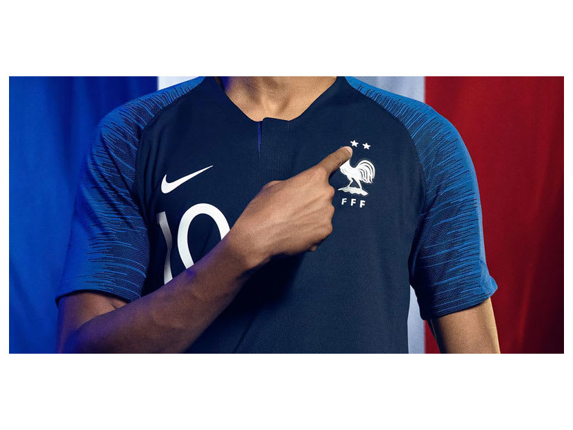 W杯優勝のフランス代表、早くも“新バージョン”のユニを発表！ネームナンバーも掲載