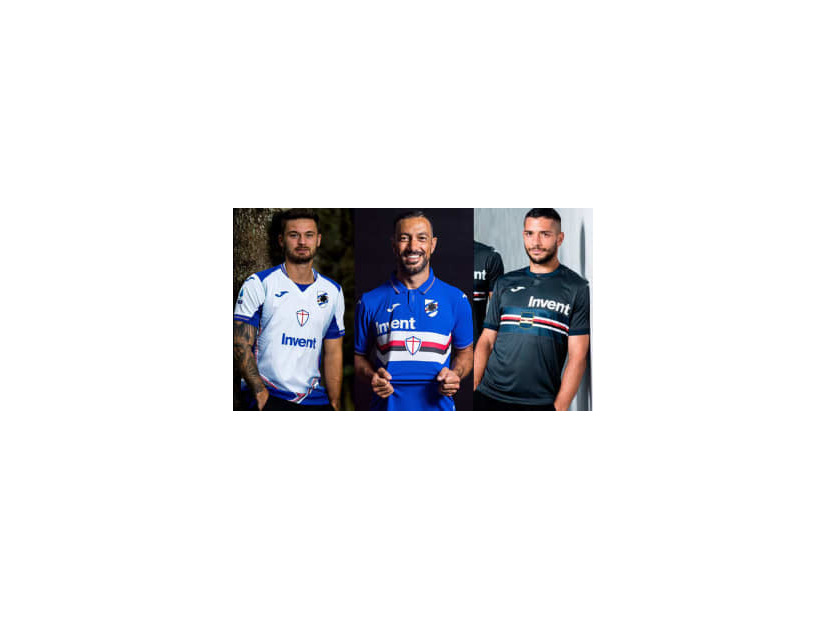 吉田麻也の新天地、今季のサンプドリア「美しいユニフォーム」を見る