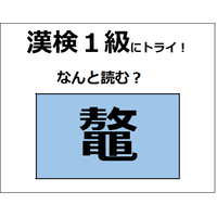 「鼇」の読み方、わかる？　爬虫類に分類される生物だよ【漢字クイズ】