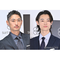 窪塚洋介一家、家族で初詣へ 4ショットに「美形」「仲良し」の声