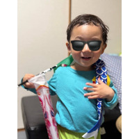 尾崎里紗アナ、愛息子の“こどもの日”SHOTで成長にしみじみ＆母として願い「どうか大きな怪我なく…」