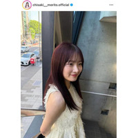森戸知沙希、“赤みましまし”NEWヘアSHOTに反響「すっごく綺麗」「更にかわいくなった」