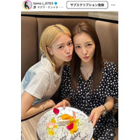 「最強すぎ」板野友美、山本舞香との顔寄せ＆お茶目SHOTに反響「可愛すぎるよー！」