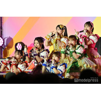 超ときめき宣伝部、3年ぶり「TIF」降臨 “かわいい”パフォーマンスで初日のトリ飾る【TIF2025】
