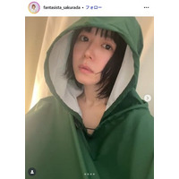 元あやまんJAPANファンタジスタさくらだ、夫・BOSEと結婚13周年報告 長女顔出しの家族写真に「そっくり」の声