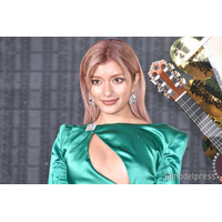 ローラ、胸元大胆黒ドレス姿「和洋融合スタイル」「見るたびに綺麗が増してる」と反響
