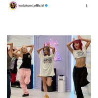 倖田來未、引き締まった美脚がTシャツからチラリ！リハーサルSHOTに「可愛すぎる」「永久保存」の声