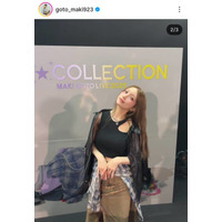 後藤真希、チラ見せ美肩＆デコルテが眩しい衣装姿に「カッコ可愛い」「お美しゅうございます」