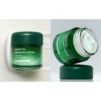 INNISFREE、この冬限定の「グリーンティー セラミド バリア クリーム セット」を数量限定発売