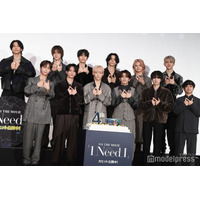 INI、デビュー4周年当日に舞台挨拶 サプライズ祝福も【I Need I】