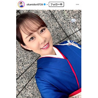 丘みどり、クリスマスモチーフの手芸作品披露「手先が器用で羨ましい」「心がこもってる」の声