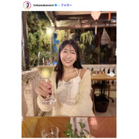 気象予報士・穂川果音、美肩＆ボディライン際立つオフショルタイトニット姿に「目のやり場に困る」「肩のラインがセクシー」と反響