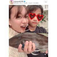 保田圭、息子＆愛犬の誕生日SHOTを公開「家族でお祝い」「良いお誕生日になりました」