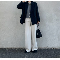 【上下ユニクロ】＋ワンアイテムでつくる洗練スポーティスタイル【40代の毎日コーデ】