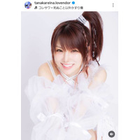 田中れいな、デビュー23周年を報告！「ほんと変わらない」「ママになっても比類無き可愛さ」の声