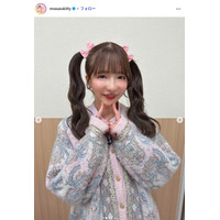 大食い女王・もえのあずき、ミニワンピ姿で美脚見せ「可愛さレベチ」「ポーズも最高」の声