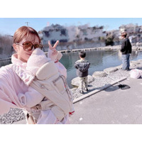 辻希美、三男と次女を連れて釣りへ！忙しい日々送るも家族でリフレッシュ「上手に釣れた」