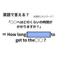 英語で「どのくらい時間がかかりますか？」は何て言う？