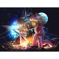 “素顔非公開”tuki.、美脚際立つミニスカイブ衣装姿に反響「脚のライン綺麗」「立ち姿が美しい」